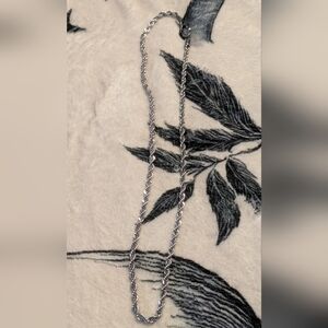 GLD White Gold 4mm 20' Rope Chain